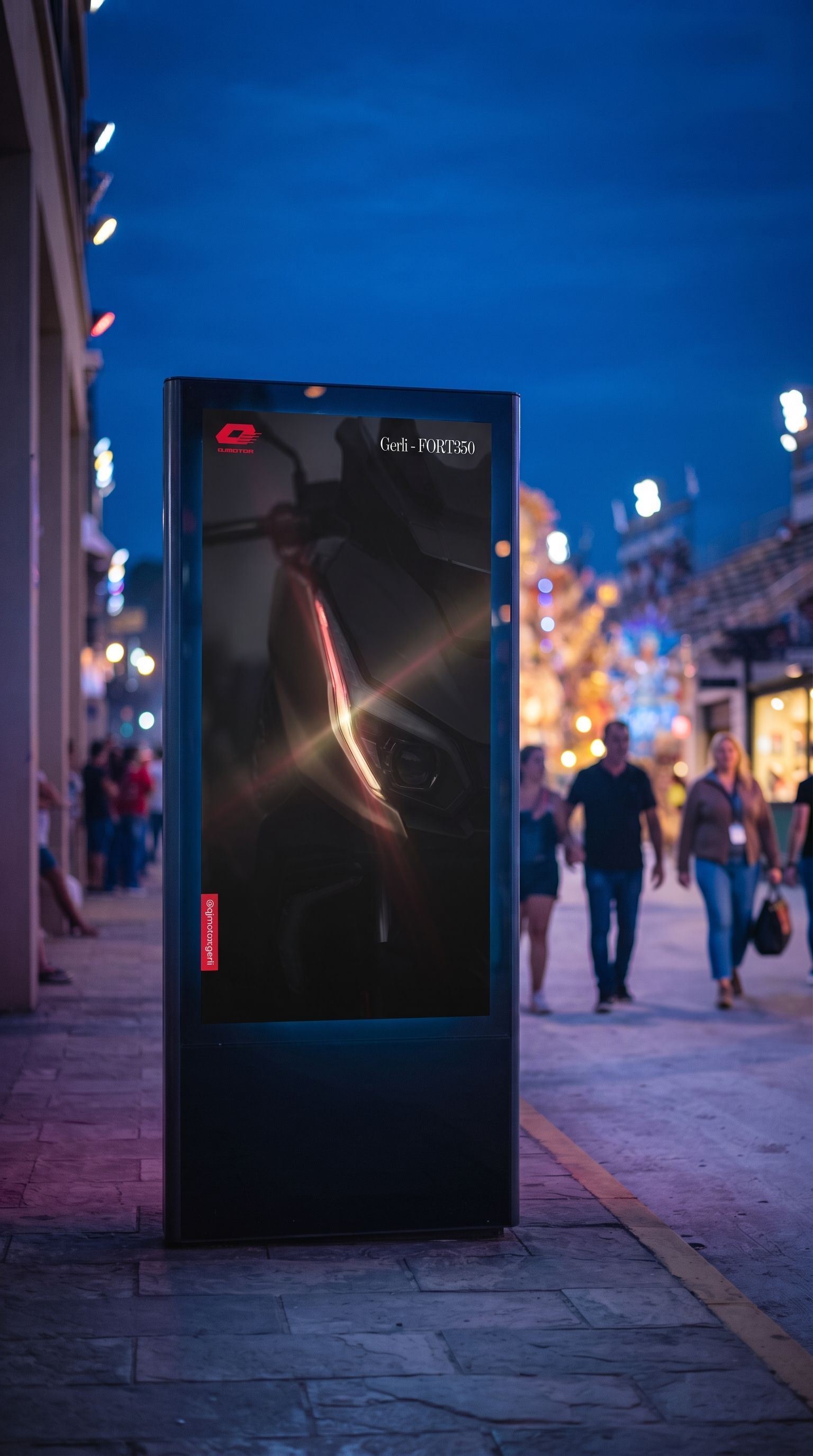 Digital Poster Panel - QJ Motor