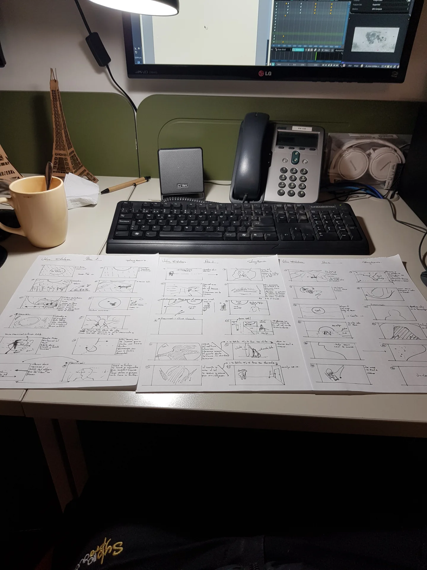 Estelares — storyboard