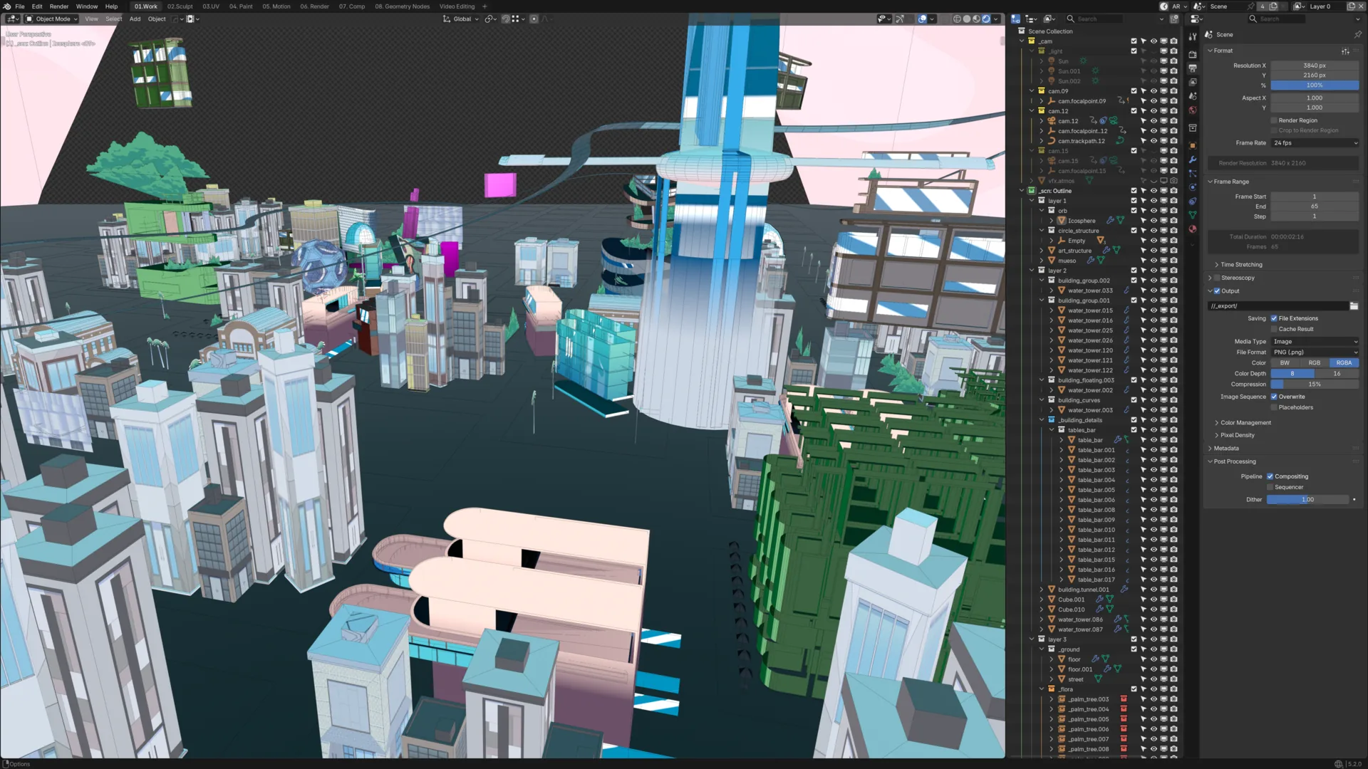 2Veinte — proceso Blender 02