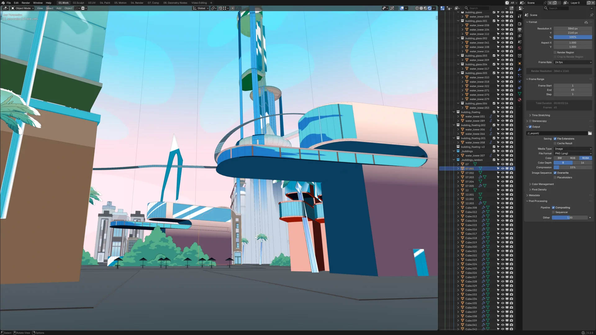 2Veinte — proceso Blender 03