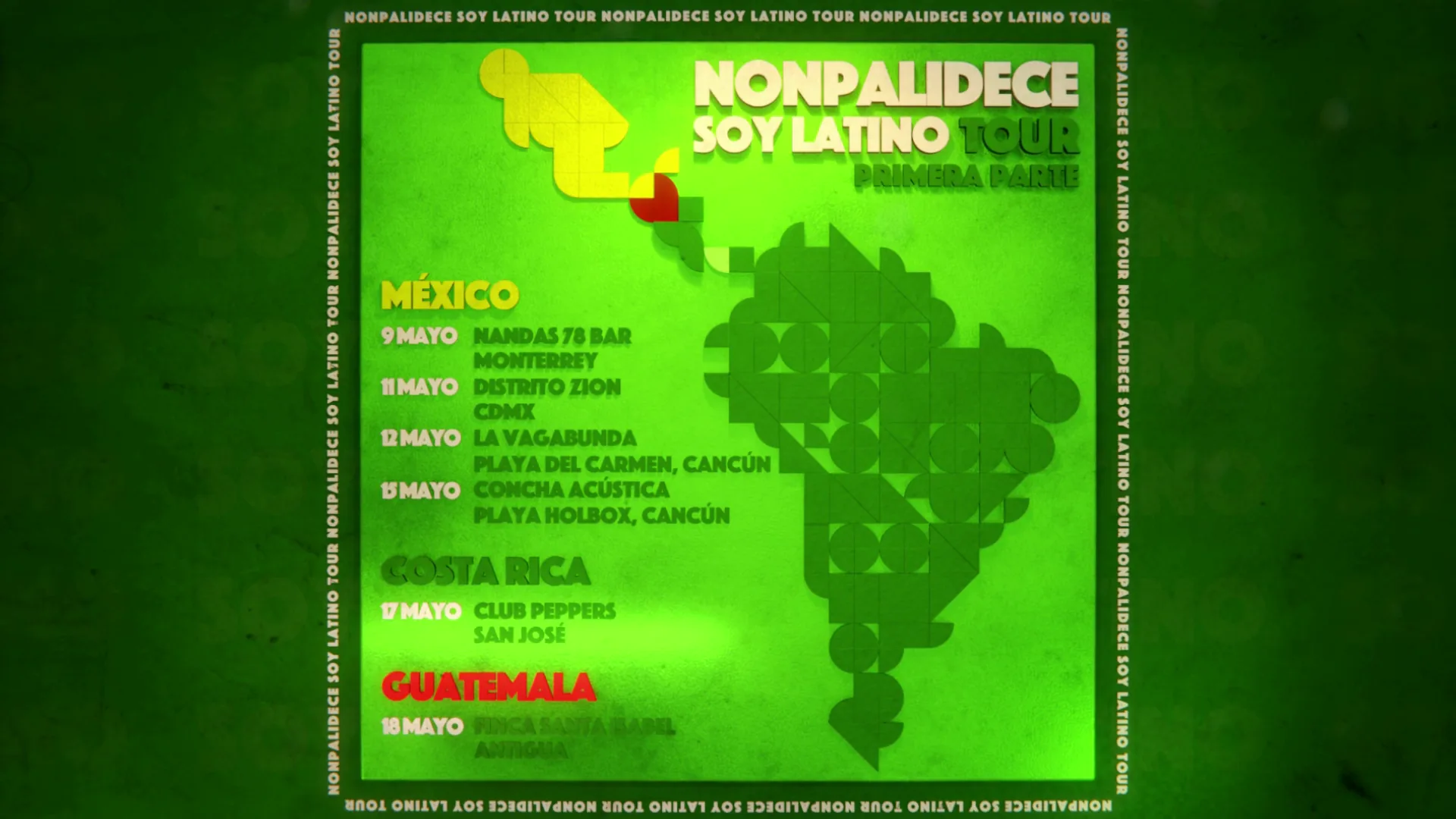 Nonpalidece — Soy Latino Tour