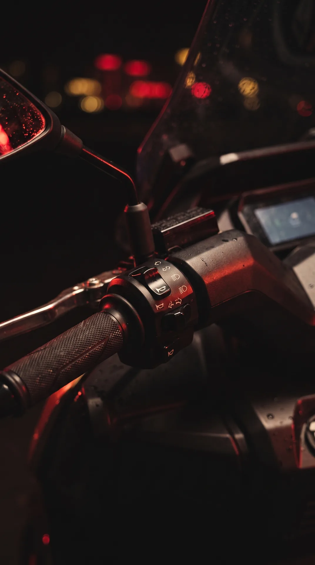 QJ Motor Fort 350 — comandos