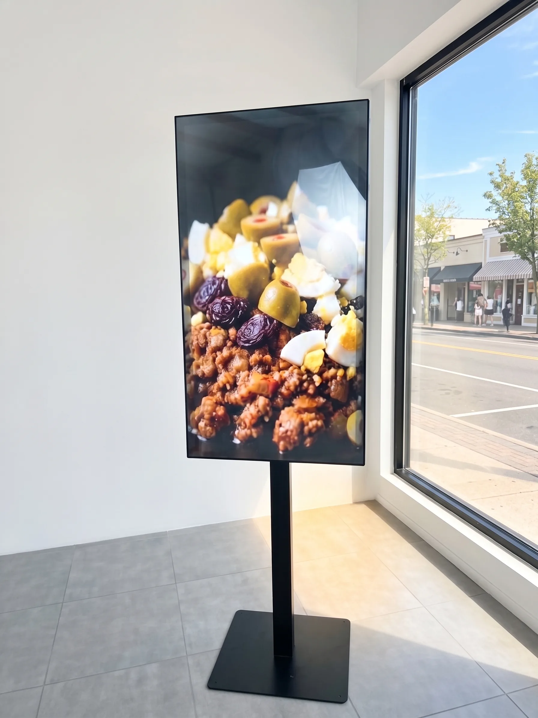 Totem publicitario — interior